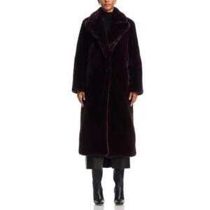 L’Agence Faux Fur Lizbeth Coat - size 6